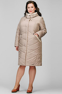 Пальто для полных женщин на зиму, МСК