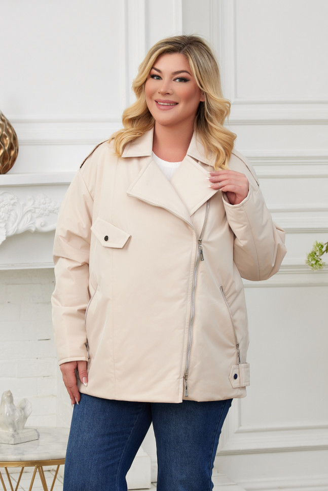 Куртка K-1680V молоко